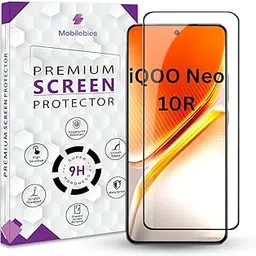Mobilebies® Premium Tempered Glass Screen Protector Guard For iQOO Neo 10R (6.78 Inch, Pack of 1) |Ultra Clear & Edge to Edge Coverage With Easy to installation kit-picture-27