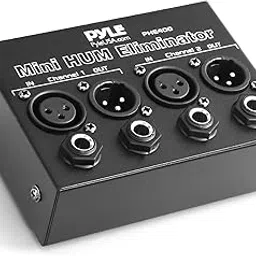PYLE-PRO PHE400 Hum/Noise Eliminator 2-Channel Box with TRS Phone and XLR Inputs/Outputs-picture-26