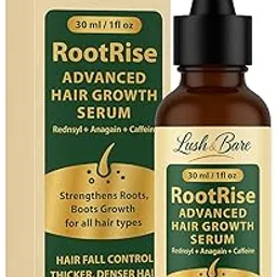 RootRise Advanced Hair Growth Serum with Redensyl, Anagain & Caffeine | Reduces Hair Fall, Boosts Growth & Strengthens Roots | For Men & Women | 30ml-picture-25