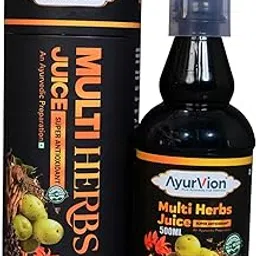 Multi Herbs Juice | AYUSH Certified | 40+ Ayurvedic Herbs | Immunity Booster, Detox & Digestion Support | Natural Herbal Health Tonic | 500ml-picture-26