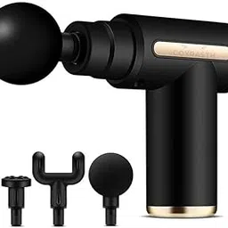 Rechargeable Handheld Percussion Massage Gun Machine for Deep Tissue Muscle Massage Body Relaxation Pain Relief Muscle Relaxation for Men and Women - Green-picture-55