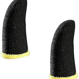 TYROCX PRO (2 Piece) Thumb & Finger Sleeve for Mobile Gaming, Pubg,Cod, Freefire & Fortnite -Pack of 1 Pair- Yellow-picture-45