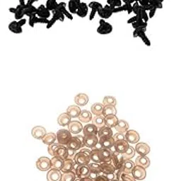 ECOMISTIQ®100 Piece PVCSafety Nose with Backs for Bear Dog Animal Toy DIY 10x13mm|Toys & Hobbies | Stuffed Animals | Other Stuffed Animals-picture-17