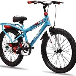 Hero Sting 20T Kids Cycle BMX for 6-9 Years | Single Speed (Black/Blue) (Blue)-picture-16