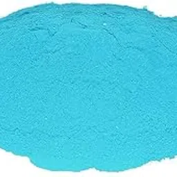 Sanskar Rangoli Colors Natural Organic Powder/Sky Blue Powder for Pooja Set/Special Occasions/for Rangoli Daily Pooja Needs (Sky Blue Colour Each Have to 500 Gram Pack) Rangoli Color Powder image 1