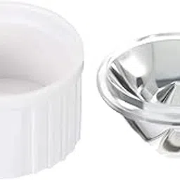 PATIKIL 20mm LED Lens 5 Degree with Plastic Holder, 8 Set Acrylic Optical Lenses for 1W 3W High Power LED Light, White/Transparent-image-79