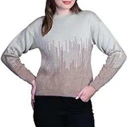 godfrey Woolen Sweater for Woman Winter wear Full Sleeve Round Neck Women Sweater - Crop Sweaters-picture-48