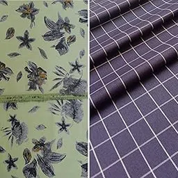 pri & su cottlinns Pri & Su CottLinn Combo fo Giza Cotton Printed Shirt 70005 & Trouser 900125-picture-34