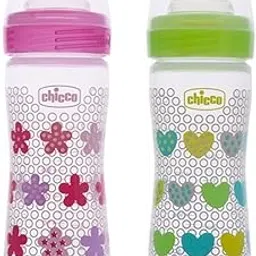 Chicco Well-Being Baby Feeding Bottle, 250ml, 2+ Months (Pack of 2) | Advanced Anti-Colic Nipple | Soft Silicon Teat | Wide Neck, Anti-Drip Bottle |BPA Free-picture-14