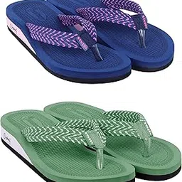 dashny Women's (1437-1434) |Extra Super Soft Comfortable Slippers |Nevy Brown Casual Slides Slippers-picture-31