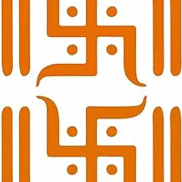 Swastik Symbol Vinyl Wall Sticker – Self Adhesive Waterproof Decorative Sticker for Car, Bike, Laptop, Door, Home Temple & Wall – Orange (2, Small)-image-3