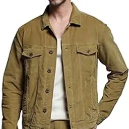jack & jones Men's Cotton Blend Standard Length A-Line Coat-picture-37