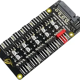 ATORSE Pwm Hub 4 Pin 3Pin Power Cable Extended Compatible with Computer Cooler Fans-picture-10