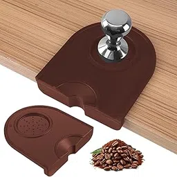 CoolShef Silicone Coffee Tamper Mat for Espresso Machine Accessories, Non-Slip Tamping Mat, Food Grade Tamper Pad for Barista Coffee Station, Kitchen & Bar Use-picture-10