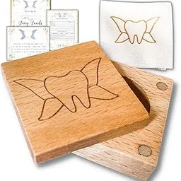 20 Moments of Tooth | Tooth Box & Tooth Pouch | Tooth Fairy Box for Girls or Boys & Tooth Fairy Bag | The Perfect Tooth Fairy Gifts to Complement Any Tooth Fairy Kit or Tooth Fairy Pillow-picture-53