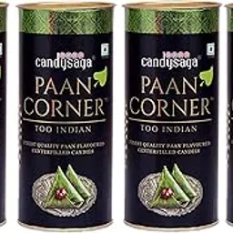 Candysaga Paan Corner Candies Pack of 4 Box (80 Pcs Candies Each Box) Dark Green-picture-34