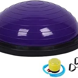 CALANDIS™ Balance Ball Hemisphere Stability Ball Home Gym Equipment Half Exercise Ball Purple | Exercise Balls | Fitness Equipment & Gear | Fitness Running & Yoga-picture-23