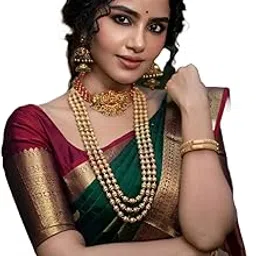 avantika fashion Women's Kanjivaram Soft Silk Banarasi Sarees With Blouse Piece-picture-29