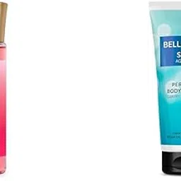 Bella Vita Luxury Hot Mess Woman Body Spray Mist Perfume, 150ML Skai Aquatic Perfume Body Lotion for Nourishing, Hydrating, Soft, Supple and Healthy Skin with Argan Oil, Shea Butter 200 Ml image 1