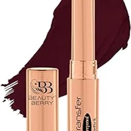 Beauty Berry Non Transfer Waterproof Lipstick, Long Lasting Smudge Proof Highly Pigmented Shades, (Pack of 1) (Wine -14)-image-15