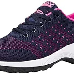 carl vinson Women’s Breathable Mesh Shoes – Stylish Height-Increasing Slip-On Shoes for Comfort & Elegance| 38 | Blue Rose-picture-18