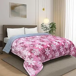 Signature Ultra Soft 3Ply(Triple Layered) Blanket for Extreme Winters (Cozy Dreamy Flakes Edition 2, Double Bed)-picture-10