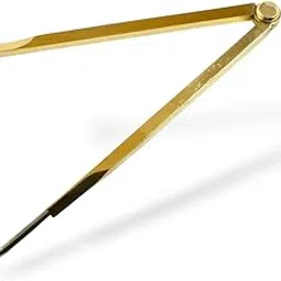 Brass Navigation Divider Compass and Precision Marine Drafting Tool for Map Reading, Chart Plotting & Geometric Drawing-picture-12