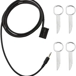 JAZZY PEARLS Car MP3 Auto Aux-in Adapter for Ford Fiesta Focus Mondeo Puma MK2 MK3 S-MAX-image-15