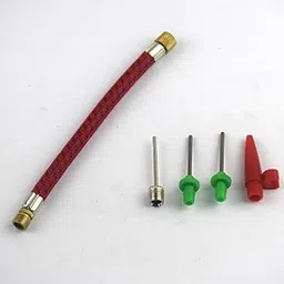 ivelect 13cm Bike Pump Extension Hose American Valve Air Pump Ball Inflating Needle-picture-17