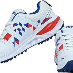 total sports & fitness Total PS-Blaster Cricket Shoes for Men & Boys Premium Rubber Spike Sole Lightweight, Breathable Mesh Stylish Design with Superior Grip for Turf, Hard Ground & Practice Matches-picture-24