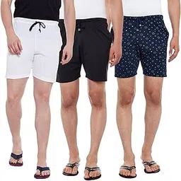 mack jonney Cotton Shorts for Men(Pack of 3) (D11-WH_BL_PRTN_003-P)-picture-51