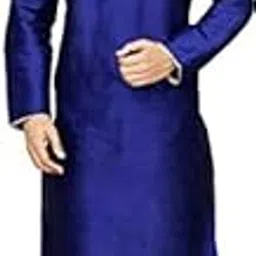 over crowd Silk Loop Botton Kurta Pyjama set-picture-55