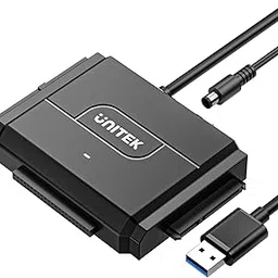 [Upgraded Version Chipset IS611] Unitek IDE/SATA To USB 3.0 Adapter Hard Drive Adapter for 2.5"/3.5" SATA & IDE Hard Drive with 12V 2A Power Adapter, 4Pin Power Cable, Support PS4-picture-20