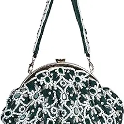 swisni Designer Floral Clutch for Wedding and Parties-picture-41