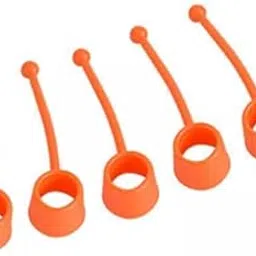 SAZ DEKOR® 3xFinger Training Device Tension Strength Hand for Home 75 pounds orange-picture-25