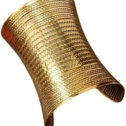 Women's Gold Cuff Bracelet Open Multilayer Yellow Gold Plated Punk Style Cool Style Ideal Gift, Exquisite Bump Pattern Opening Bangles Flower/Heart/Snake Shaped Bangles Golden Stainless Steel For Women Wrist Jewelry-image-68