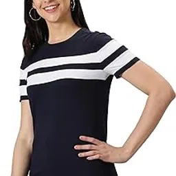 ausk Womens Regular Fit T Shirts||Half Sleeve Tshirt for Women-picture-18