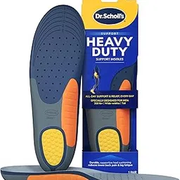 Dr. Scholl's Pain Relief Orthotics for Heavy Duty Support for Men,Pack of 1 Pair, Size 8-14-picture-18