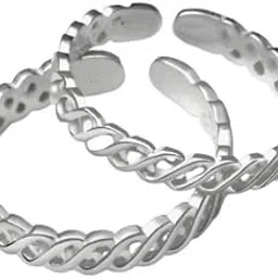 Toe Rings, Adjustable Open Band, Set of 4-picture-39