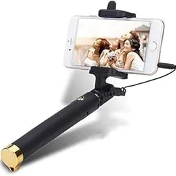 All Device Wired Selfie Stick with Remote for Selfie, Video Recording & VLOGGING.-picture-11