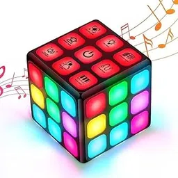 SAMVARDHAN Flashing Cube Brain & Memory Game, 7 in 1 Handheld Electronic Puzzle Games Cube, Cool Educational Toys for Children, STEM Toys Christmas Birthday Gifts for Boys Girls Aged 6-12+-picture-11