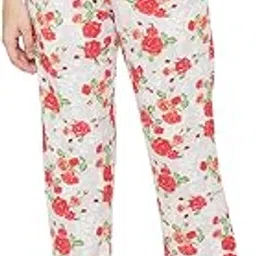 camey Women's Printed Pyjama Pants with Pockets, Sleepwear, Nightwear-picture-13