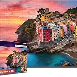Playhills Beautiful Landscape Cinque Terre, Italy 252pcs Jigsaw Puzzle for Kids and Adults | Focus and Mind Relaxation Puzzles - Ideal Gift for Children-picture-19