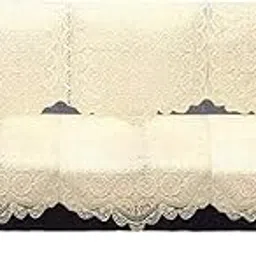 Kuber Industries Cotton 3 Seater Sofa Cover Set|Premium Cotton & Geometric Design|Pack of 2 (Cream)-CTKTC022237-picture-24