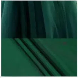 DK EXPORT Butterfly Fabric Bundle 10 Meter Net & 3 Meter Satin Fabric for Dressmaking, Crafting, Pillow Covers, Designer Outfits & Home Décor (Green)-image-20