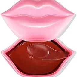 ADBHUTANAND® Lip Mask For Dark Lips Lip Balm For Women Enrich With Vitamin C and E Hydrating Anti Drying Lightening Skin Care Lip Treatment Lip Lines Biocellulose Lip Mask Hydrates Lip Pack of (20)-image-55