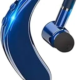 Drumstone (𝐒𝐩𝐞𝐜𝐢𝐚𝐥 𝟏𝟓 𝐘𝐞𝐚𝐫𝐬 𝐖𝐚𝐫𝐫𝐚𝐧𝐭𝐲 Single Ear Bluetooth Headset with Mic for Mobile Phone, Wireless Earphone with Ear Hook for Gym, Running, Driving, Sports, Lightweight,-image-38
