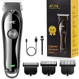 Antar The Difference HTC AT-118 Professionals Design Perfect Shaver And Haircut Rechargeable Beard And Moustaches Hair Machine And Trimming-image-1