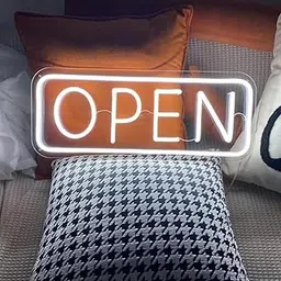 Open Neon Sign, Neon Sign Lights,Open Logo Shop, (12X6 Inch)-picture-19