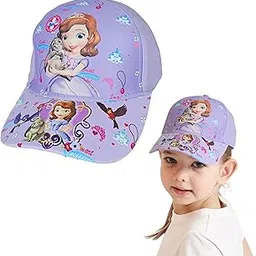 Tomorrow Kids Baseball Cap, Spider-Man Cap for Kids, Princess Cap for Girls, Dinosaur Cap, Superhero and Princess Cap, Kids Summer Hat, Age 3-10 Years-image-2